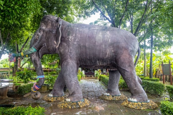 พระยาช้างชนะศึก กู่ช้าง กู่ม้า อ.เมือง จ.ลำพูน- รถเช่าเชียงใหม่