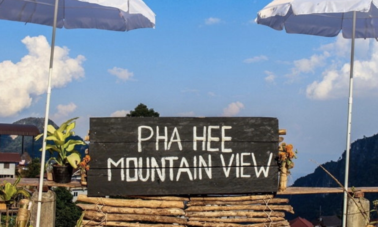 ร้านกาแฟ Pha Hee Mountain View- รถเช่าสนามบินเชียงใหม่