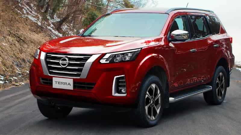 Nissan Terra Minorchange อิงจากในสิทธิบัตร- รถเช่าสนามบินเชียงใหม่
